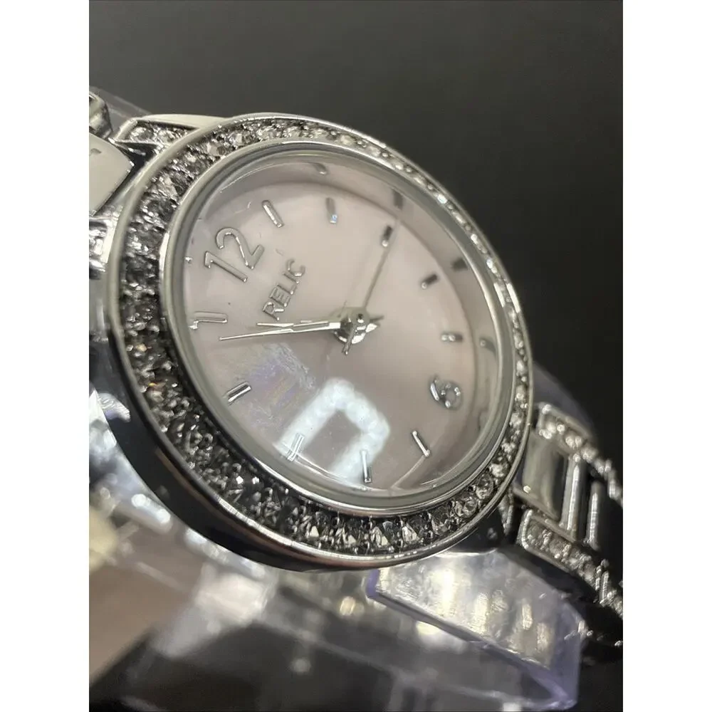 NEW RELIC BY FOSSIL ZR-34571 RUNNING PERFECTLY WITH TAGS STILL ON IT!! (B10)